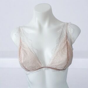 Victoria's Secret Lace Bralette Bra Size L